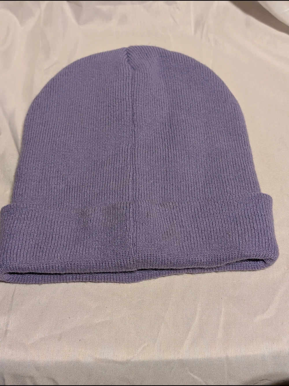 MAD Engine Kids Lavender Beanie with Cheer Bear Patch
